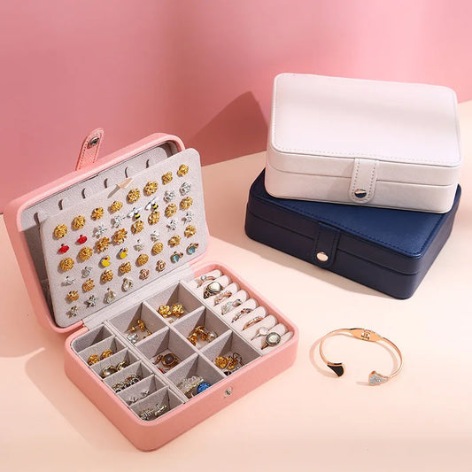 GlimmerNest™ Luxe Jewelry Vault